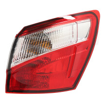 Achterlicht complete set, goed afgedichte constructie, eenvoudig te installeren remlicht voor Qashqai J10SUV 2010-2014, LED met hoge helderheid,
