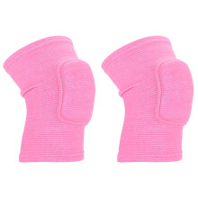 M Size Protective Knee Covers, Pack of 2 Sponge Pads for Volleyball, Ski, Dance, Pink