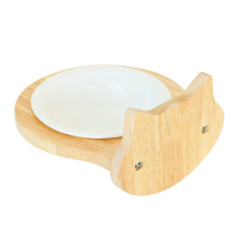 Cat Bowl Raised Cat Dish Removable Stable Durable Feeding Cute with Holder Shelf Compatible with Pet Accessory Faced Cats