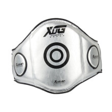 Body Protector for Boxing, Adjustable Guard for Kickboxing And Karate Training Silver