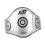 Body Protector for Boxing, Adjustable Guard for Kickboxing And Karate Training Silver 1