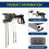 Wall Mount Pressure Washer Guns Rack Storage System for Tool 7
