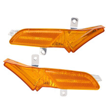 Luzes de sinalização lateral âmbar com design elegante em LED de alta visibilidade para Cayenne 957 2007-2010. Mais brilhantes que as luzes