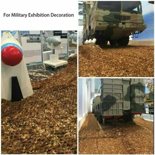 Εξαλείψτε το δίχτυ καμουφλάζ με λάμψη και λάμψη, ενισχυμένο δέσιμο για 2