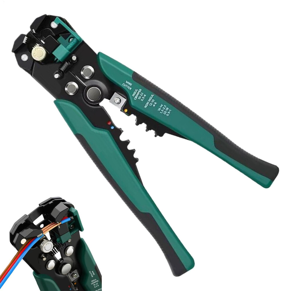 Automatic Wire Stripper Professional Multifunctional Adjustable Carbon Steel Cable Pliers 9365049679930