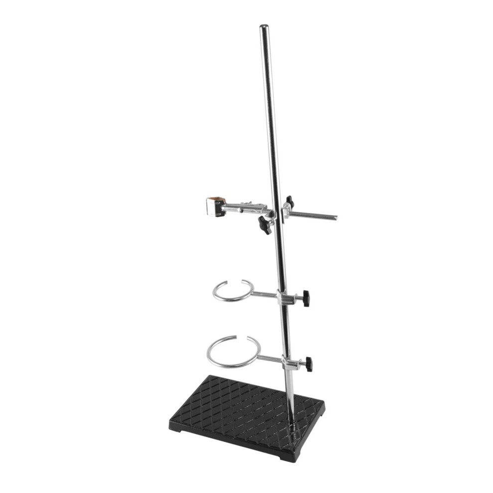 Laboratory Stand Clamp Support Frame For Chemistry Experiments Metalware Lab Equipment For Filtration And Heating Applications 9189345803383