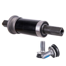 Quadratic tapering under bottom bracket replacement bicycle bottom bracket square hole crankshaft seal holder part