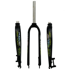 11/8' 26/27.5/29' Aluminum Alloy MTB Fork Rigid Disc 28.6mm Threadless (Frosted Black Green)
