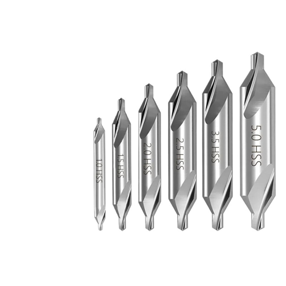 Hss Combination Drill Bit Countersink 60 Degree 1.06.0Mm 6Pcs 9412369714398