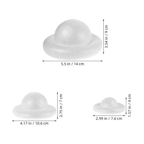 9Stk Solar-System-Modell Weißem Für Kinder Und Schule 2