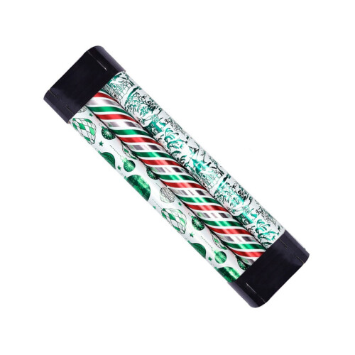 Multipurpose Decorative Wrapping Paper 3 Rolls Set Christmas-3