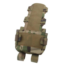Tactical Helmet Battery Pouch, MK2 FAST Helmet Battery Pack Case Counterweight Pouch Balance Weight Bag with Hook Loop for Hunting Airsoft Ref: 3926