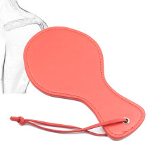 Flogger SM Paddle Leather Whip Bondage Spanking Paddle with Wrist Strap for Couples