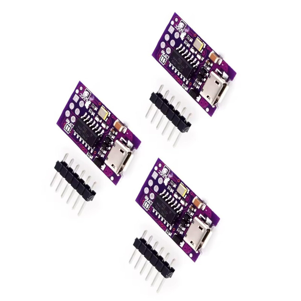 44 Chip Development Board USB Tiny Programmer Development Module Microcontroller Board Programming Tools 3pc