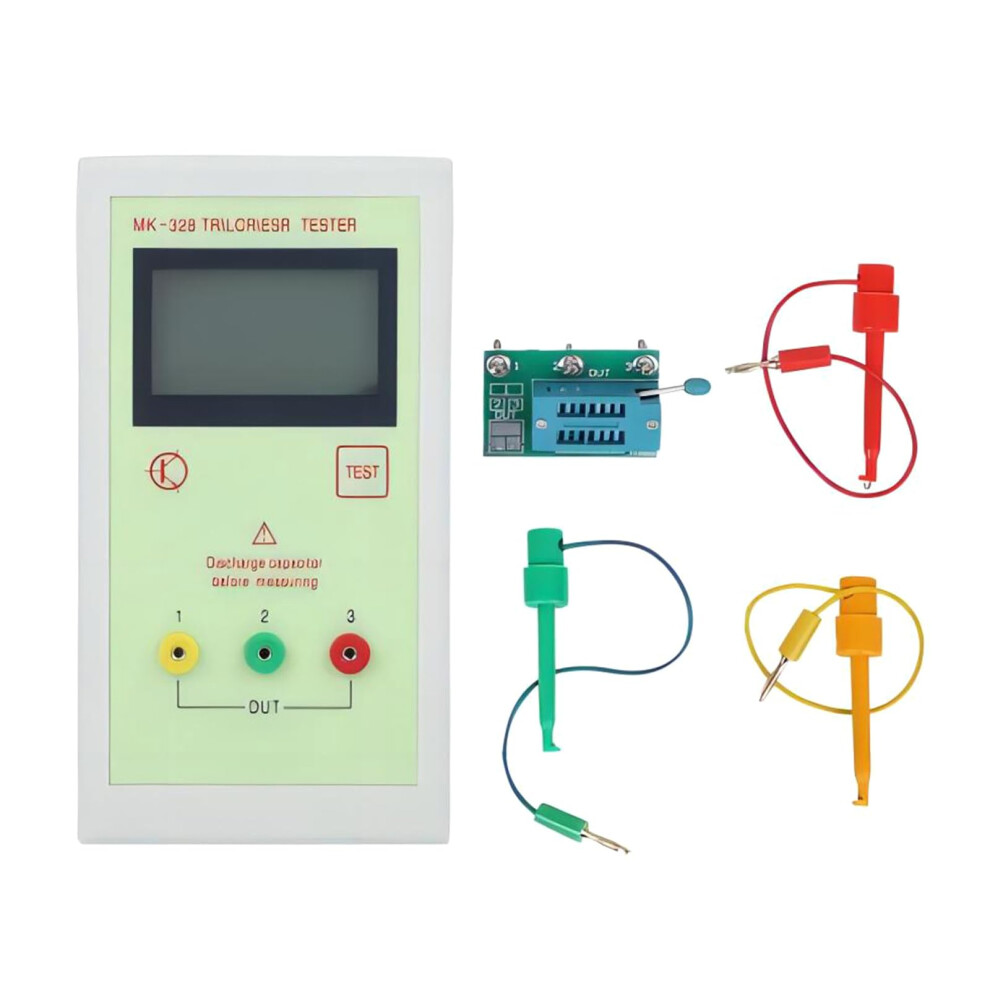 Measuring Device Tester For Transistors, Inductance, Capacitance, Resistance With Automatic Detection. 9365049679770