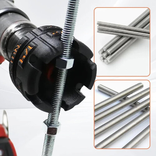 Hex Shank Nut Driver for 1/4', 3/8', 1/2' Threaded Rods 2