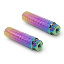 Bike Pegs Aluminum Alloy AntiSkid Lead Foot Bicycle Pegs BMX Stunt Pegs For Mountain Bikes Bicycle Passengers Cycling Accessories Colorful 1pair