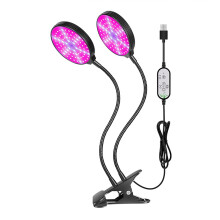 Full Spectrum Grow Light for Indoor Plants, LED Plant Light with Red Blue Spectrum, 3 Switch Modes, 5 Dimmable Brightness