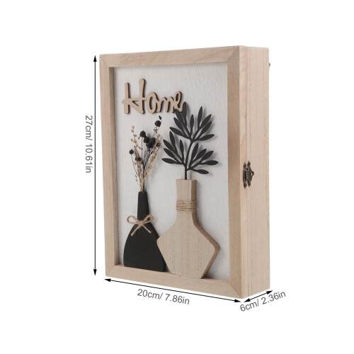Rustiek Sleutelkastje Kleur Beige Met 1