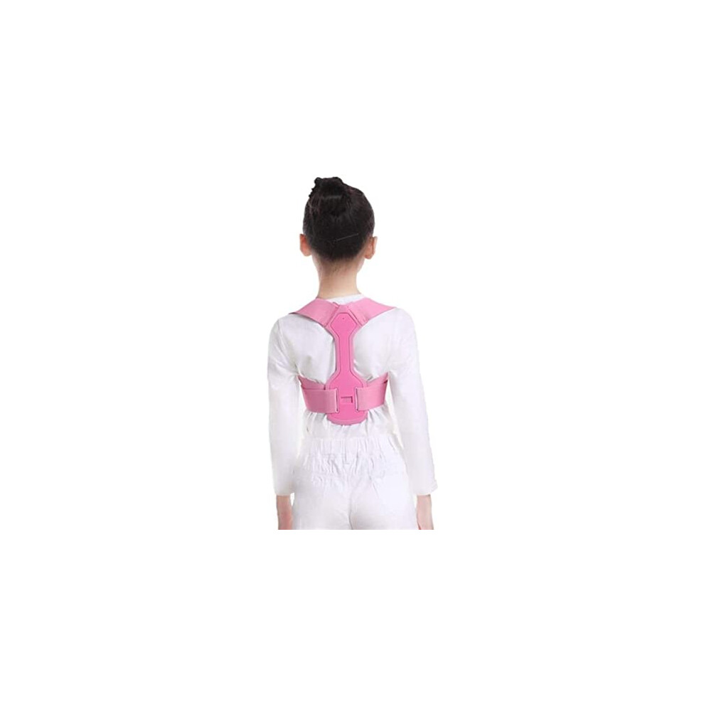 Children's Posture Correction Belt â Breathable, Durable, Supports Back, Shoulders, PinkMedium, Size M