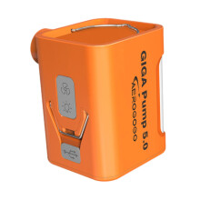 Mini electric air pump 5.0 kPa with camping lamp for sleeping mats