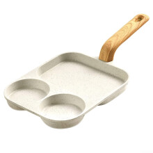Multi Purpose Nonstick Skillet Omelette, Pancakes, Bacon, Meat Heat Resistant Handle Aluminum Alloy
