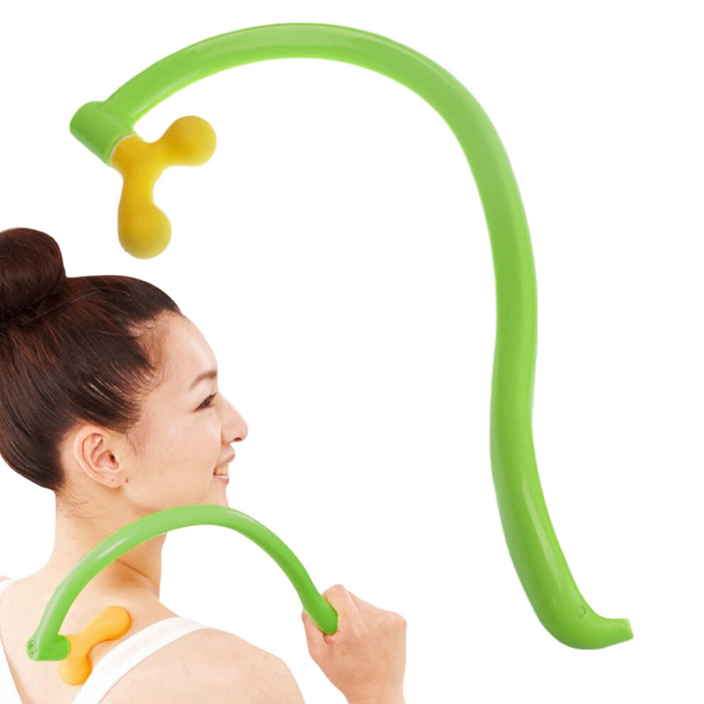 Back Massager  Ergonomic Relief Tool for Back  Ergonomic Manual Massage Hammer for Neck and Shoulder Fitness and Sports Relief
