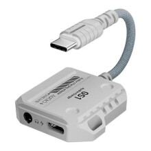 PLEXTONE GS1 2-in-1 Kopfhörer-Konverter mit Typ-C-Schnittstelle und Unterstützung für 60-W-Schnellladung für Mobiltelefone (Edition 0711)