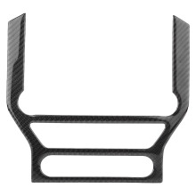 Embellecedor interior de fibra de carbono impermeable para vehículos, diseño autoadhesivo, a prueba de polvo, antiarañazos, resistente a altas