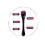 Dermaroller, Conjunto Dermaroller, Dermaroller Facial, Dermaroller com Microagulhas Compatível com Cuidados Faciais com Microagulhamento Com 3