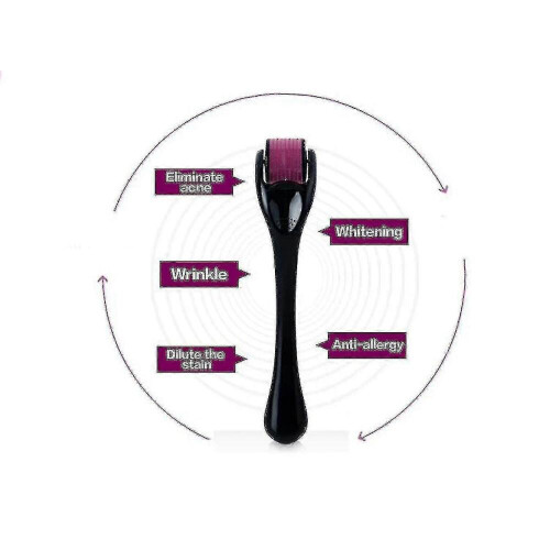 Dermaroller, Conjunto Dermaroller, Dermaroller Facial, Dermaroller com Microagulhas Compatível com Cuidados Faciais com Microagulhamento Com 2