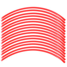 Striscia riflettente per cerchioni, universale, impermeabile, resistente ai raggi UV, facile da applicare e rimuovere, per una maggiore sicurezza