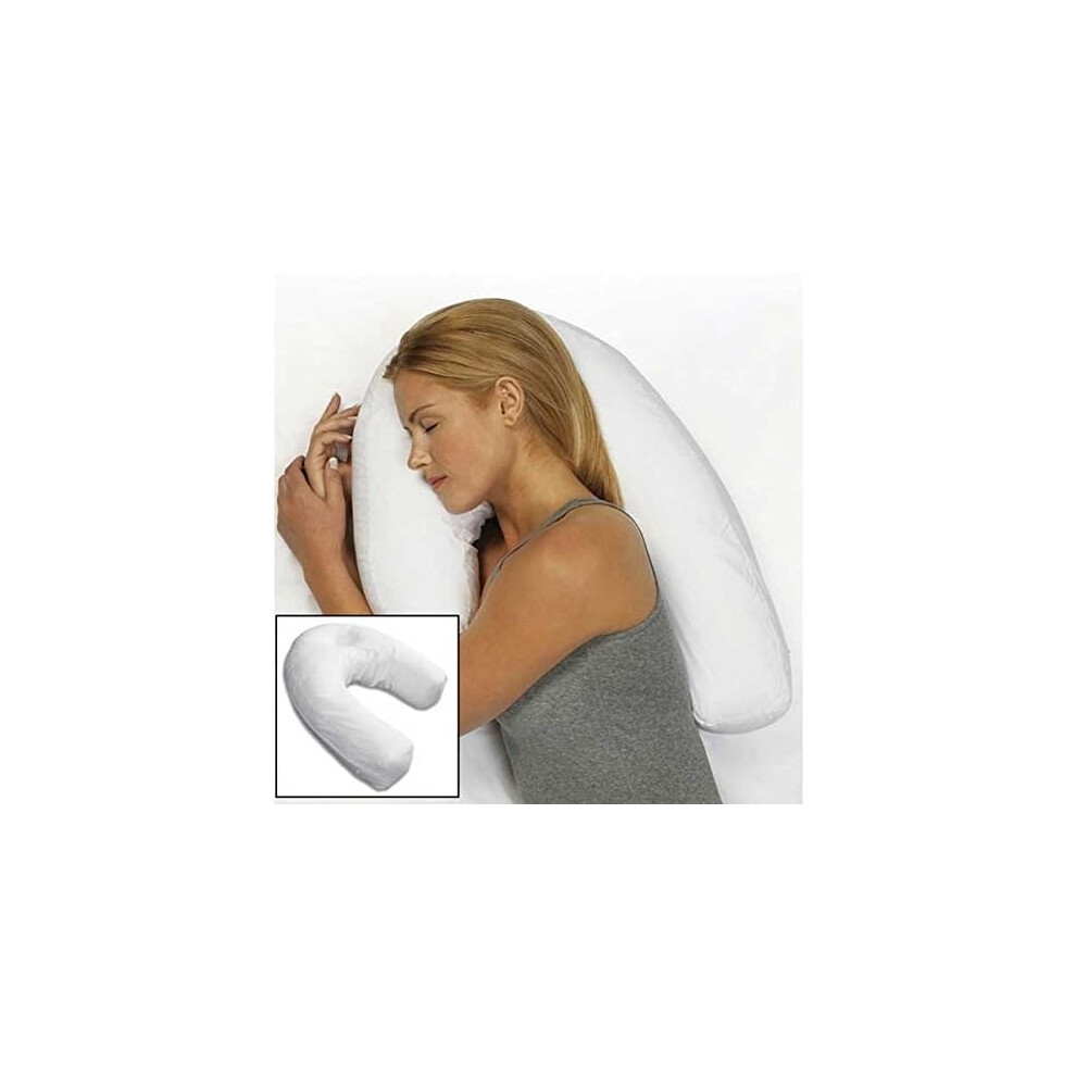 Baby Sitting Support Pillow for Infant Development, Propping Baby U-Shaped Support Mat with Cervical Alignment, Suitable for Side Sleepers and Travel