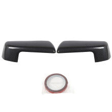 Acabamento superior apenas para picapes, capa de espelho retrovisor lateral de encaixe, substituição da capa do espelho retrovisor externo,