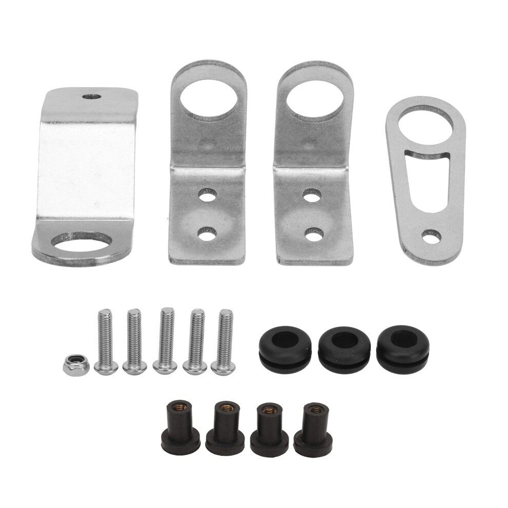 Stainless Steel Radiator Bracket Replacement For Civic Eg Dc2 Ek Direct Replacement Enhanced Cooling Efficiency Easy Setup Bolt On Radiator Bracket 9190834884455