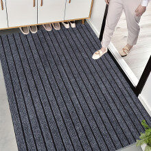 (Dark Gray, 80*120cm) Non-Slip, Absorbent Dog Door Mat for Muddy Paws - Washable Entryway Mat with Rubber Backing, Quick Dry, Low Profile