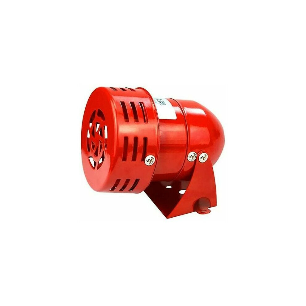 High Power Decibels Emergency Warning Sound, Easy Installation Anti-Rust Paint Siren, Durable Build, High-Quality Mat, Easy Maintenance 9190834276717