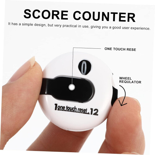 Golf Scorer Hat Clip Electronic Counter Clicker Score Keeper Marker 2