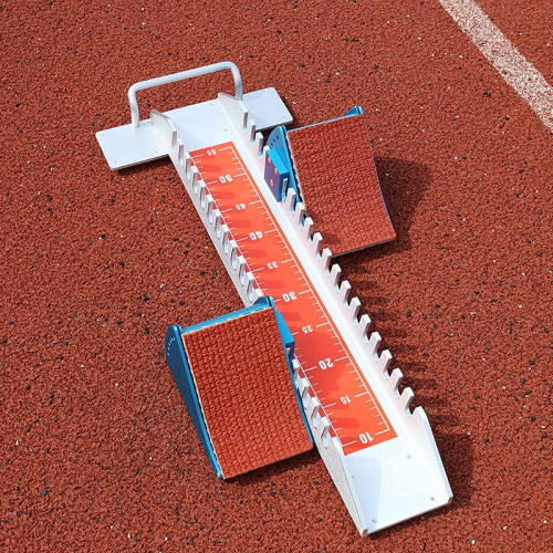 Athletics Training Starting Block, Adjustable Sprint Starter, Aluminum Alloy 1