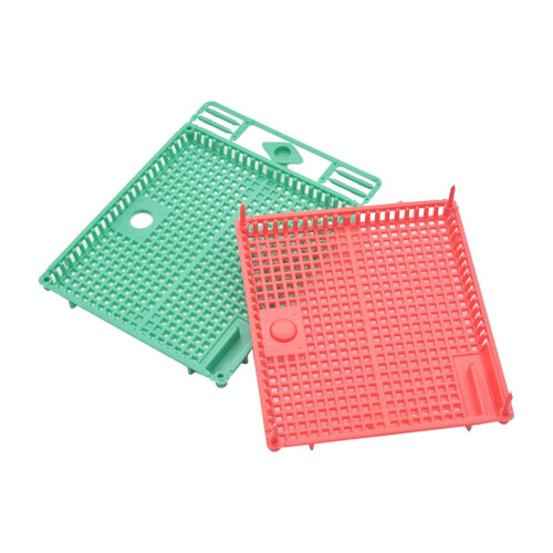 5PCS/Lot Queen Isolation And Introduction Cage Plastic Round Flat Queen Introducing Cage Beekeeping Tools Beehive(Red) 2