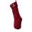 Embroidered Alphabets Knit Christmas Stocking Soft-Red A 1