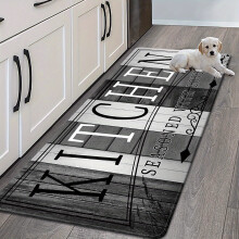 (50*120cm/19.69*47.24in) High Quality Kitchen Mat, Durable Mat | Comfortable Cushioning, Wash Only, Suitable for Kitchen, Laundry Room, Hallway,