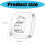 Sturdy Plastic Clip Strong Grip For Indoor Lights Decorative-20 3