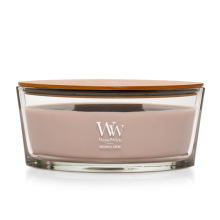 Woodwick - Ellipse Patchouli Creme Candle
