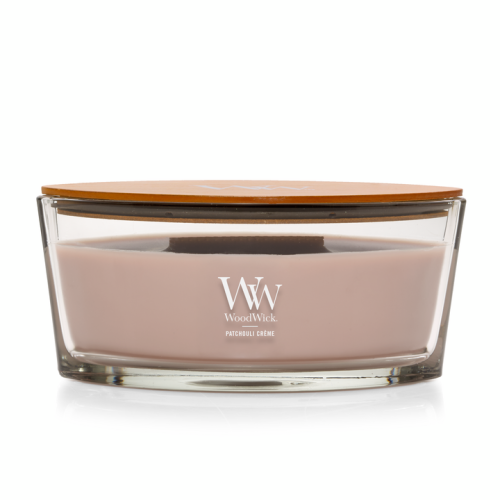 WoodWick Woodwick - Ellipse Patchouli Creme Candle