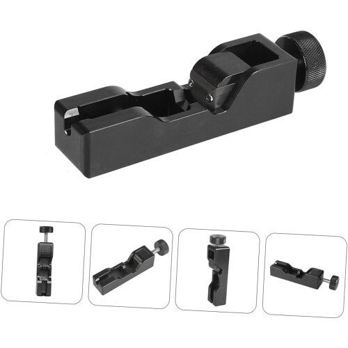 Wide Application Spark Plug Gap Measuring Tool Car Spark Plug Gapping Tool Black 14X3.1cm 2