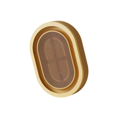 Recyclable Puss Scratcher Combination Participatory-Oval yellow