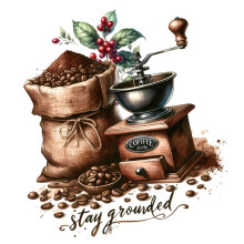 Coffee Machine Wall Decal PVC Adhesive Sticker-Picture color