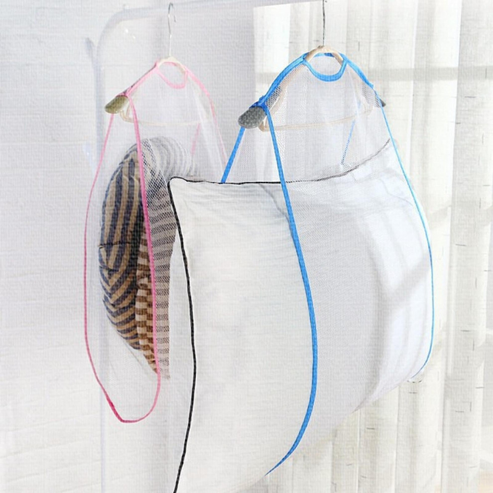 Drying pillow rack cushion drying bag Washing net drying net drying net drying pillowcase Blue LARGE: 48*60CM-image-OPC-PP28WBV-NEW
