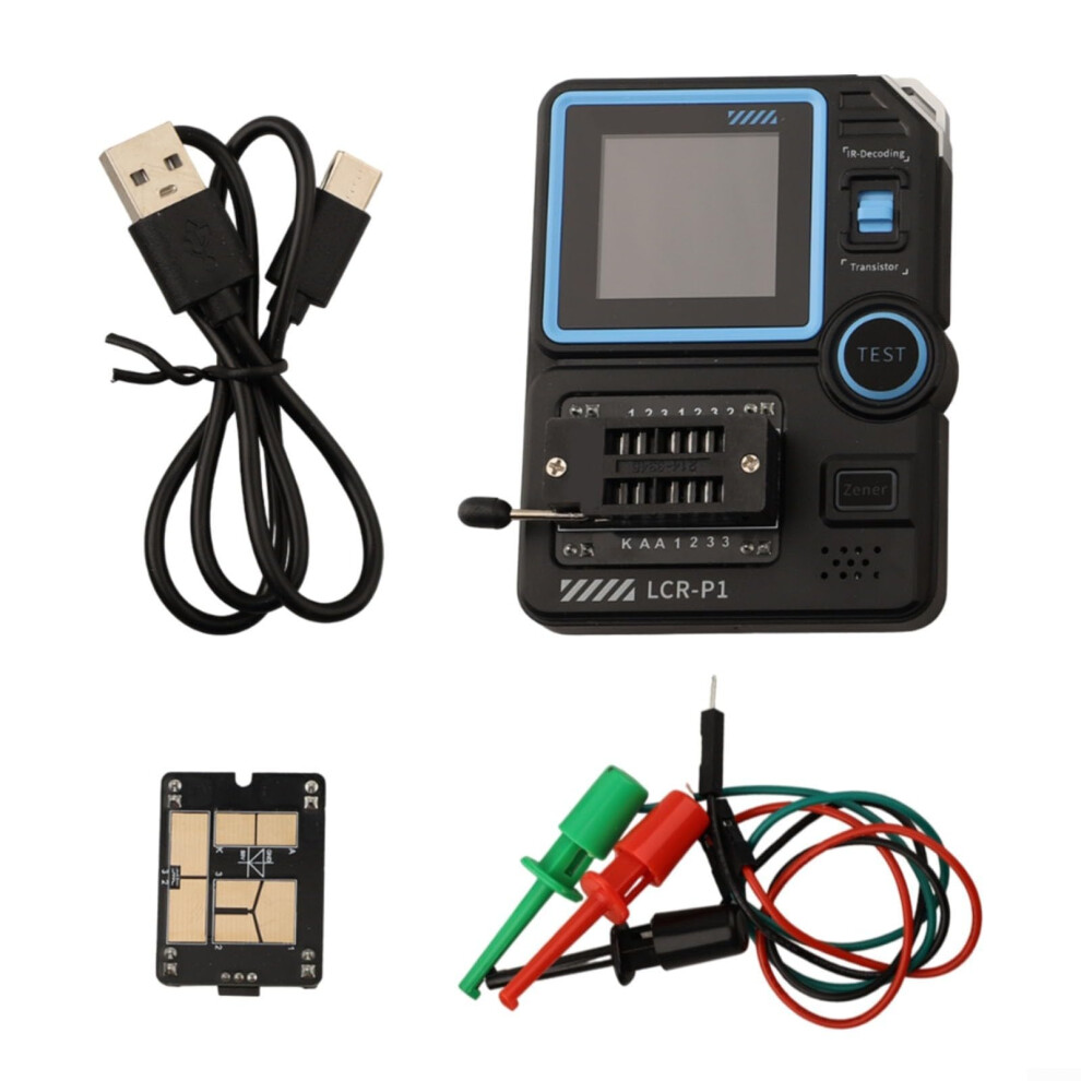 Digital Transistor Tester, Lcrp1 Transistor Tester Diode Triode Capacitance Resistance Meter Lcr Esr Meter Diode Triode Capacitor Inductance Tester 9412369720283
